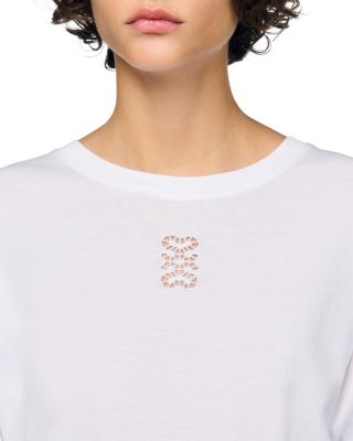 Ezrane Embroidered Long Sleeve Tee