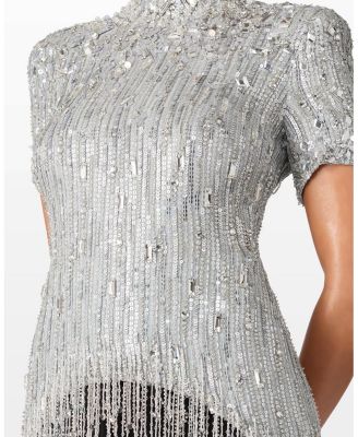 Zea Sequin-Embellished Top