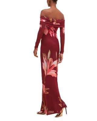 Delicata Embellished Tulle Maxi Dress