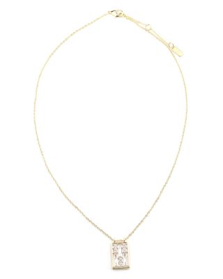 Mosaic Crystal Pendant Necklace, 18"-19" - Exclusive