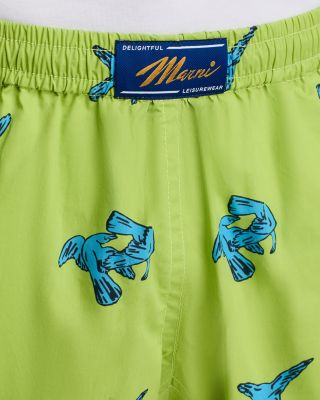 Poplin Printed Shorts