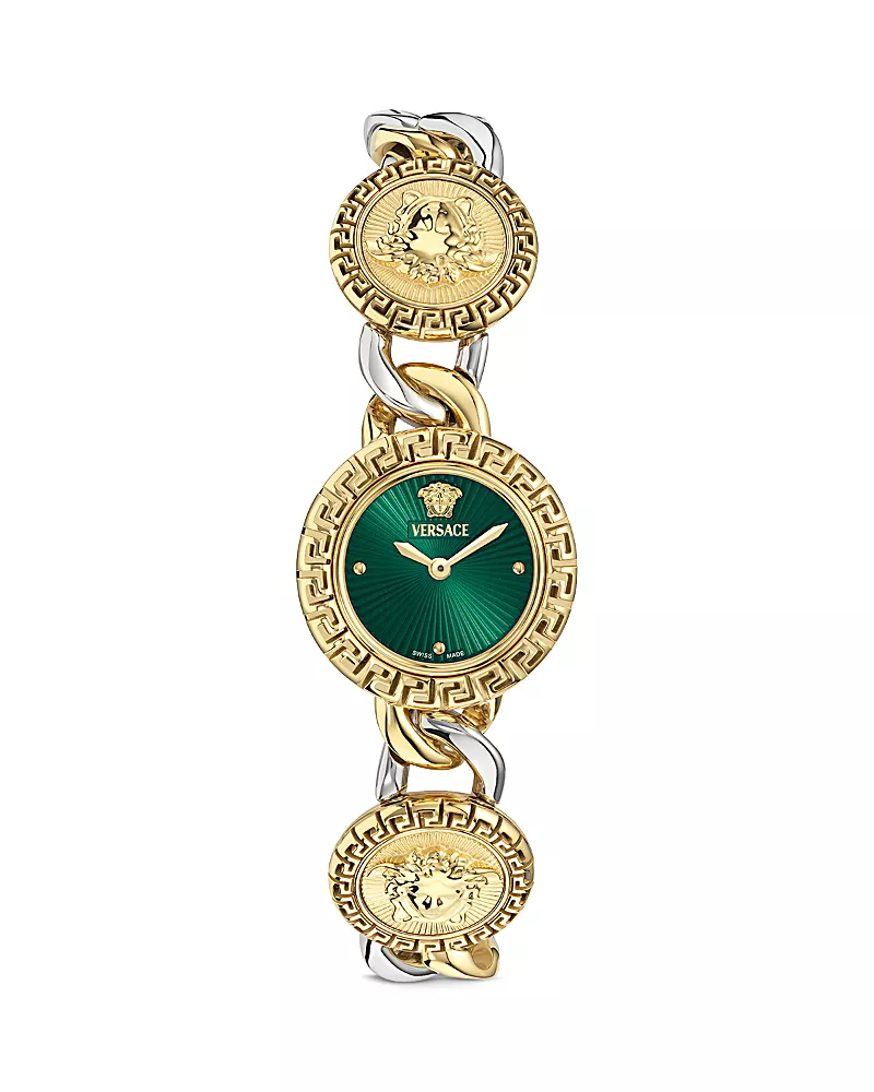 Versace La Greca Stud Icon Watch, 28mm