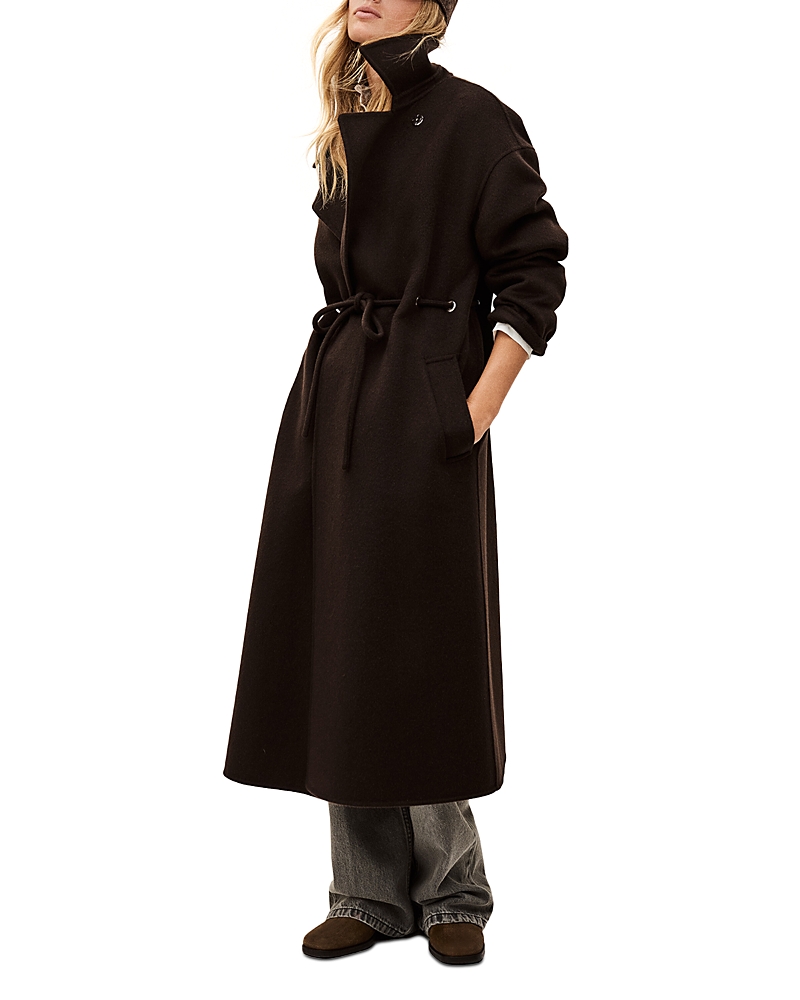 Ba&sh Kate Coat In Brown