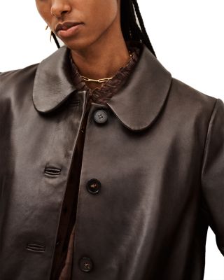 Madie Leather Coat