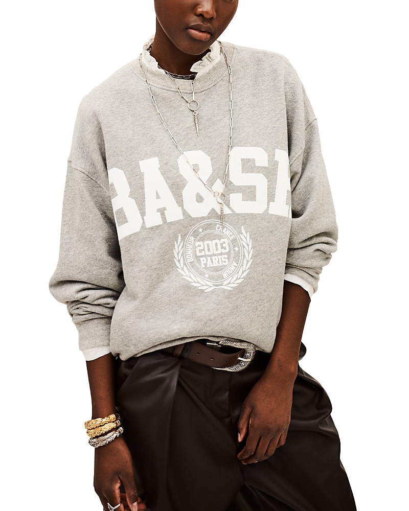 Ba&sh Benjamin Sweater In Gray