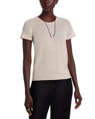 Machine Washable Cashmere Crewneck Tee