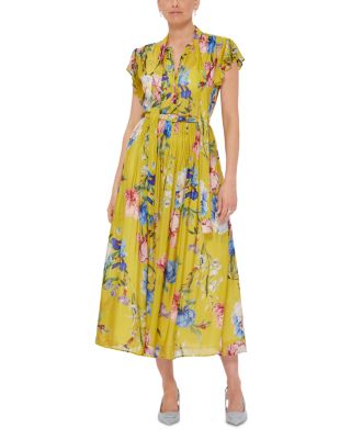 Grace Belted Midi Dress