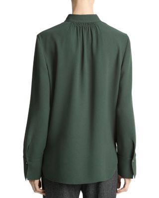 Mandarin Collar Blouse