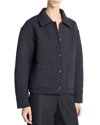 Quilted Collared Jacket