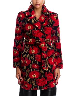 Tristan Sherpa Midi Coat