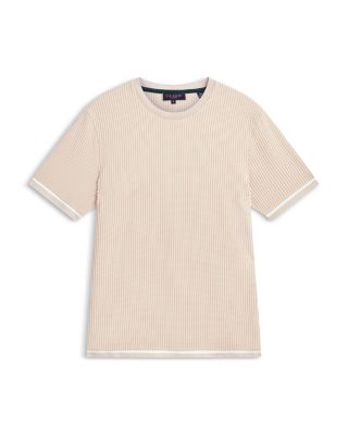 Ivanan Short Sleeve Rib Textured Tee