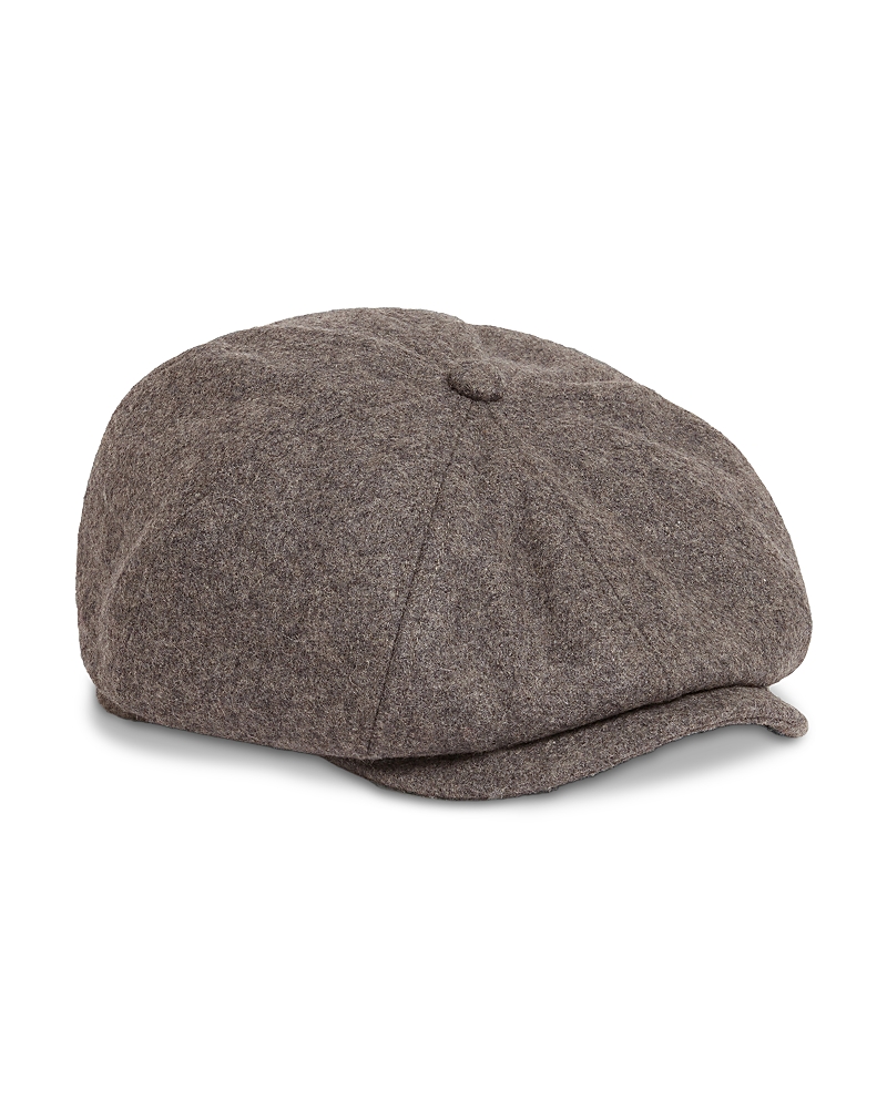 Ted Baker Simmons Baker Boy Cap In Brown