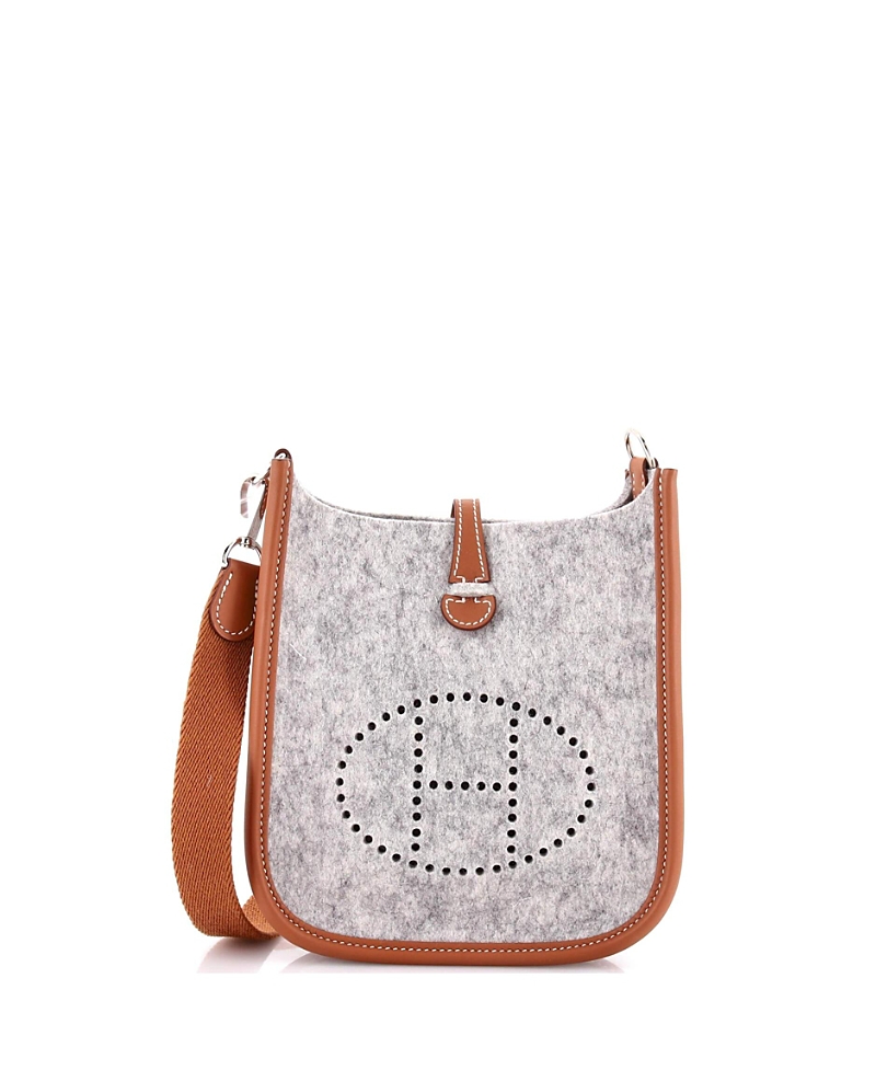 Pre-owned Pre-owned Hermes Hermes Tpm Evelyne Bag Gen Iii Felt