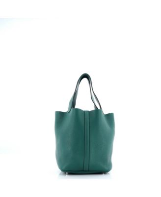 Pre-Owned HERM&Egrave;S MM Picotin Lock Bag Clemence