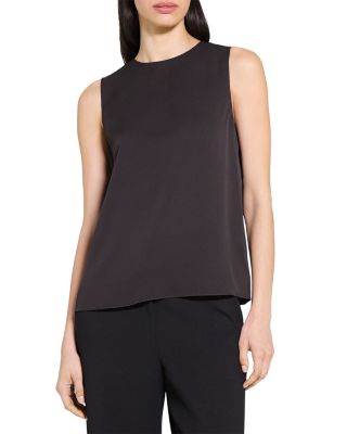 Silk Sleeveless Top