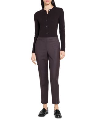 Sleek Flannel Treeca Pull On Pant