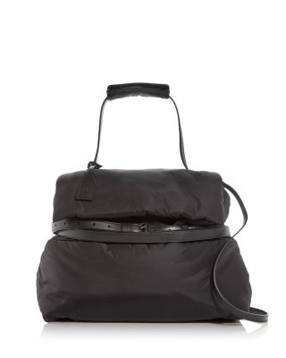 Tie Me Medium Nylon Shoulder Bag