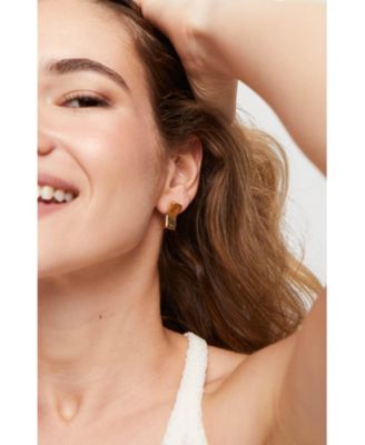  Rectangular Plate Earrings