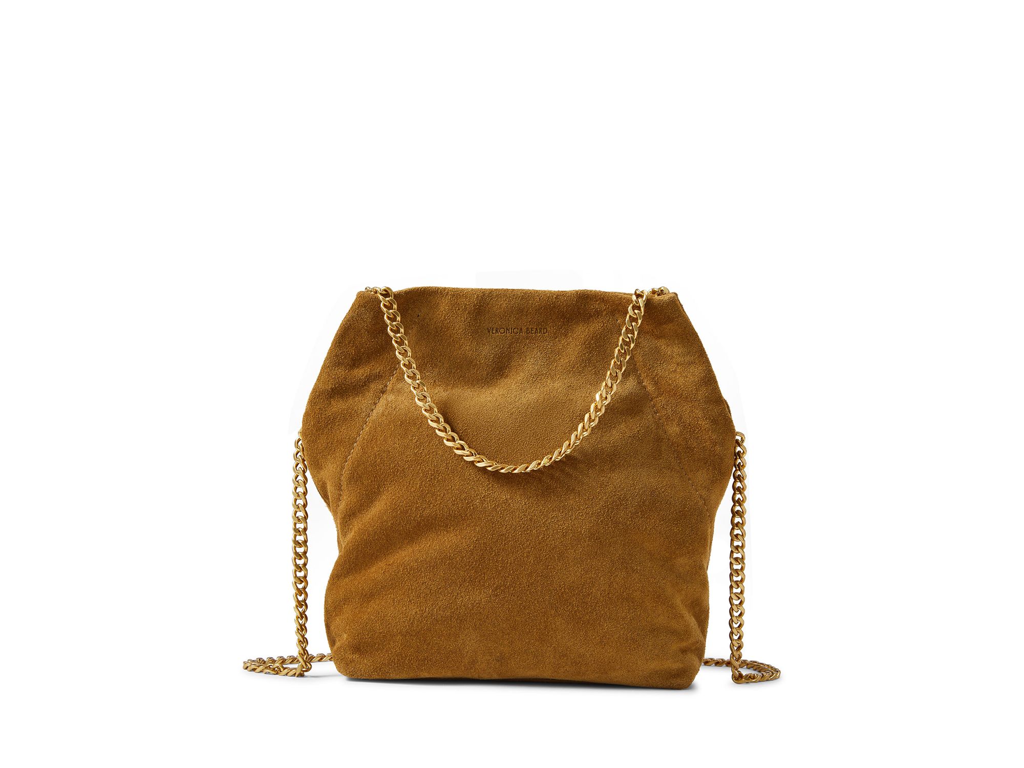 Small Suede Slouch Shoulder Bag — Image 7