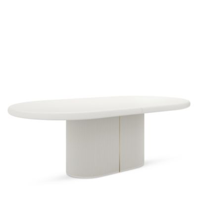 Love Dining Table, Matte Pearl