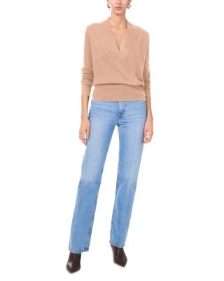 Cross Front Long Sleeve Sweater