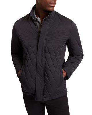 Ted Baker - Hollbec Regular Fit Diamond Quilted Coat