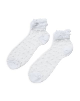 Pippa Ruffle Dot Socks 