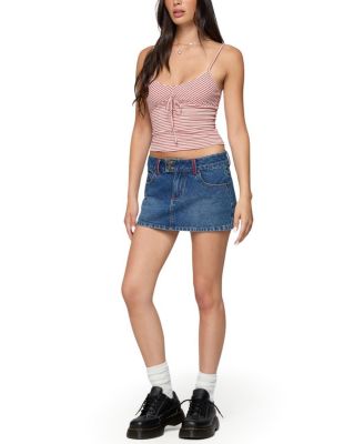 Tova Striped Scoop Tank Top