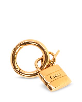 Chloé Alphabet Lock Bag Charm | Bloomingdale's Handbags