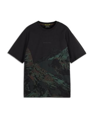 Loose Fit Over Dyed Graphic Tee