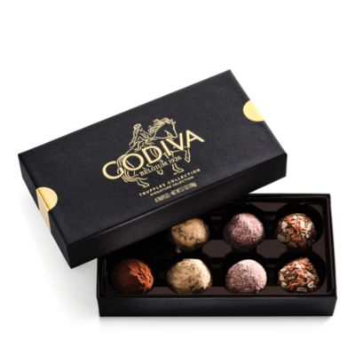 Chocolatier Signature Chocolate Truffles Gift Box, 8 Piece