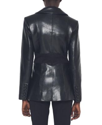 Amour Recycled Leather Blazer