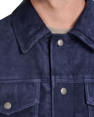 Suede Trucker Jacket