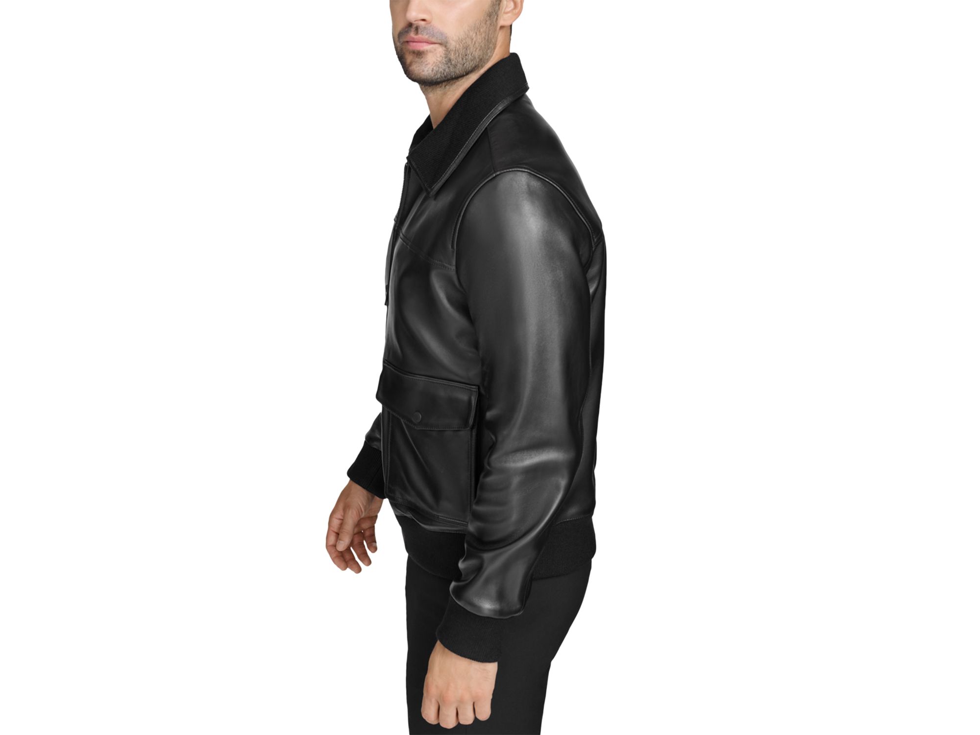 Luxe Leather Jacket — Image 3