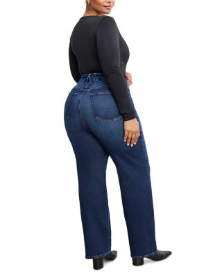 Soft Tech Good True High Rise Straight Jeans in Indigo572