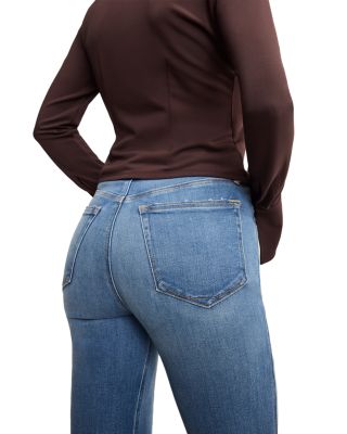 Soft Tech Good Standard Kick Flare Jeans in Indigo1026