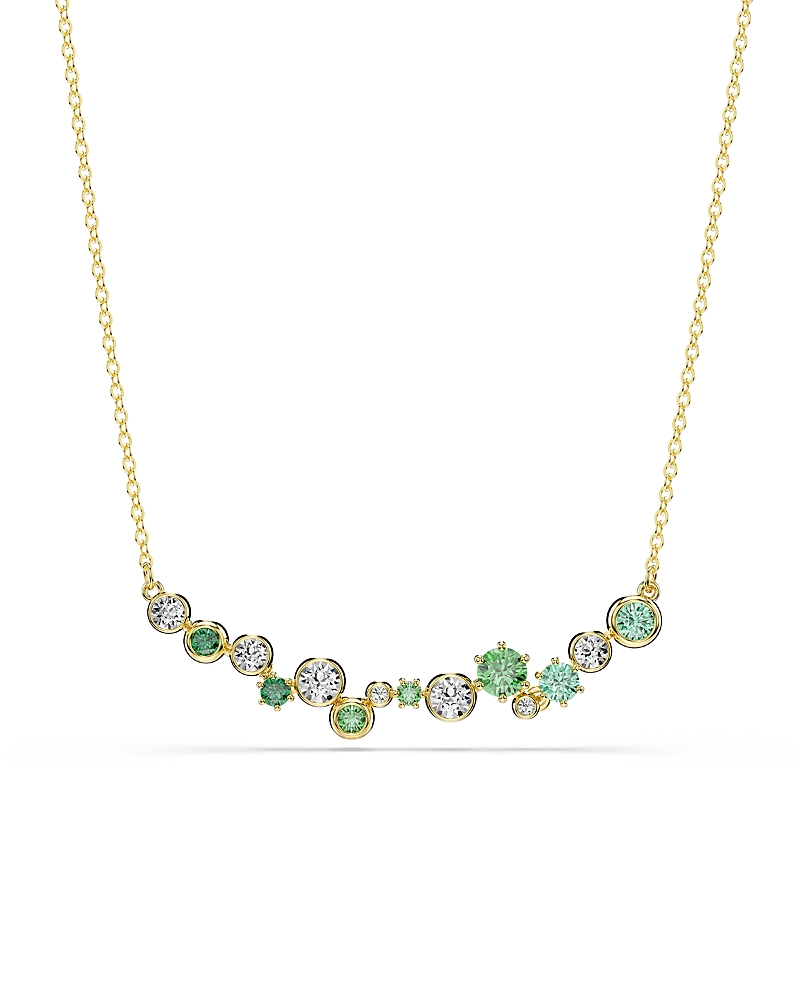 Swarovski Constella Gold-tone Plated Necklace In Multi