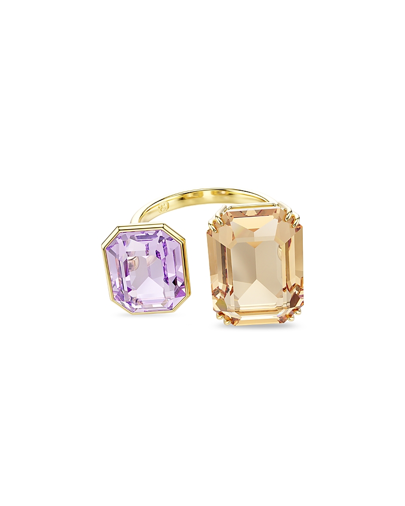 Swarovski Millenia Octagon Cut Open Ring In Multi