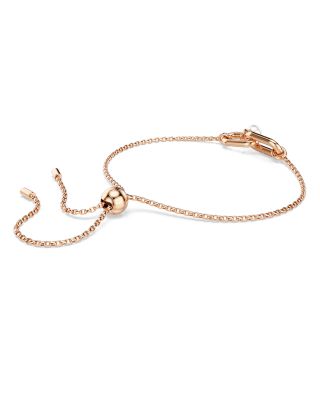 Constella Pav&eacute; Link & Pearl Slider Bracelet