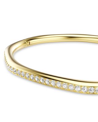 Dextera Pav&eacute; Crystal Geometric Bangle Bracelet