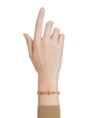 Gema Mixed Cut Crystal Flex Bracelet