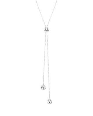 Una Crystal Angelic Reversible Lariat Necklace, 16.5-19.25"