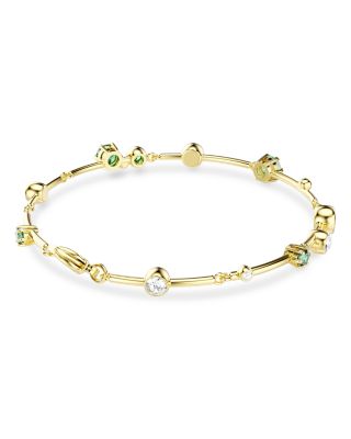 Constella White & Green Crystal Flex Bracelet