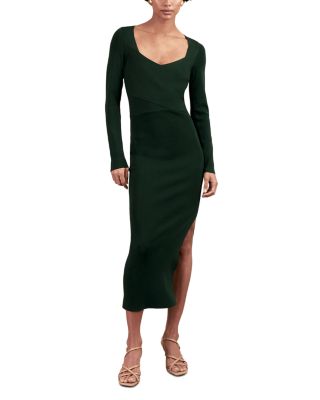Sophia Knitted Wrap Dress