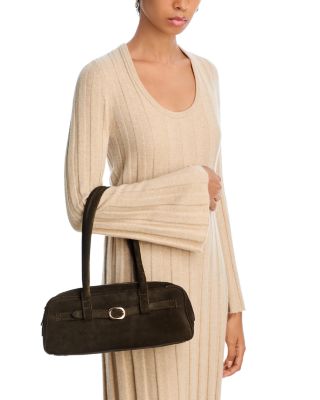 East West Suede Belted Bag - Exclusive