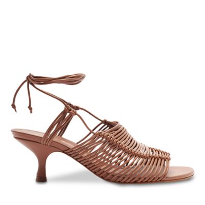 Women's Macrame Ankle Tie Sandals
