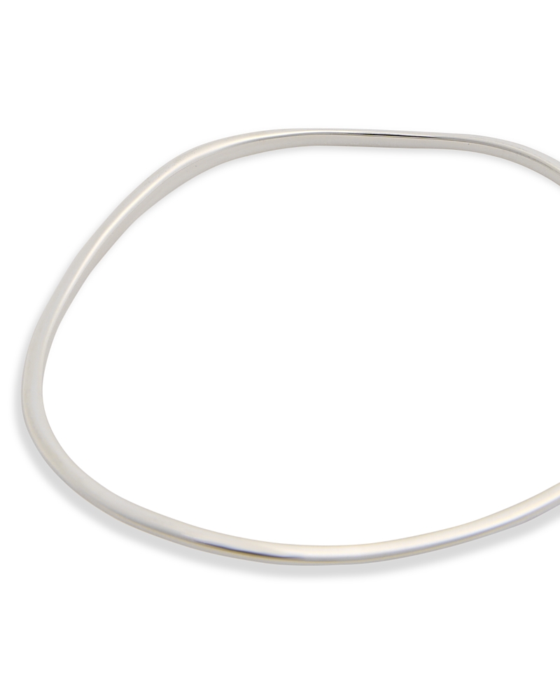Nina Gordon Daija Bangle In Metallic