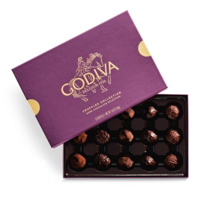 Chocolatier Dark Chocolate Truffles Gift Box, 15 Piece