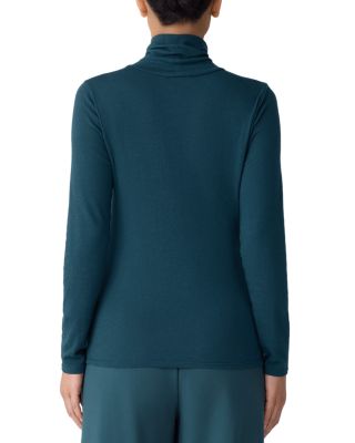 M&eacute;lange Turtleneck Top