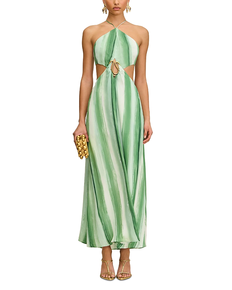 Cult Gaia Esmerelda Dress In Green